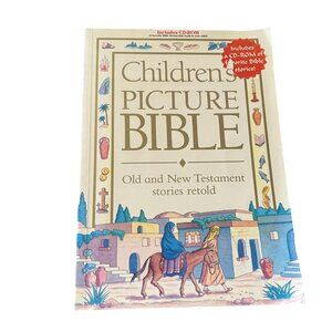Children’s Picture Bible Book Old And New Testament Stories Retold 2000 Soft
